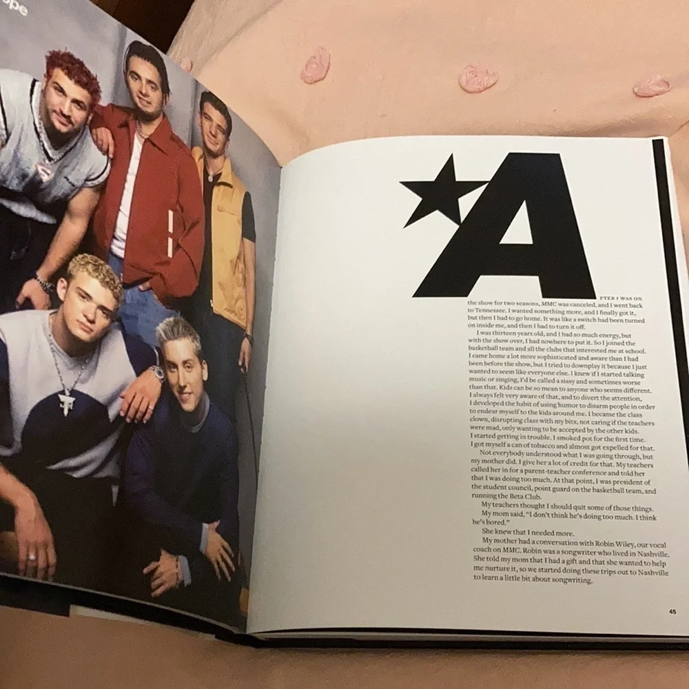 Justin Timberlake Hindsight Coffee Table Book